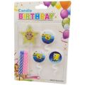 SPONGEBOB SQUAREPANT CANDLE FOR CAKE DECORATION - SPONGEBOB SQUAREPANTS THEME CANDLE SET. 