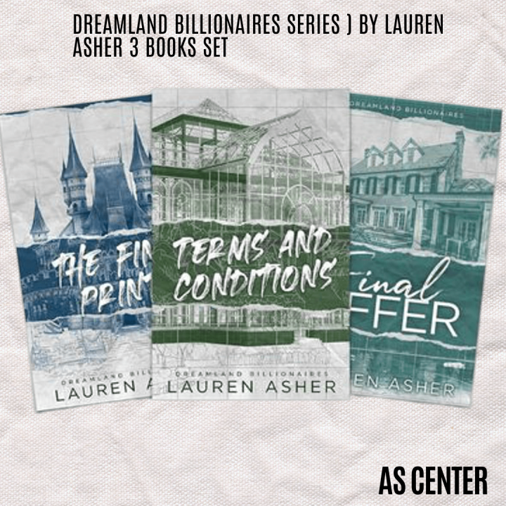 The Fine Print / Terms And Conditions / Final Offer (Dreamland Billionaires Series ) By Lauren Asher 3 Books Set