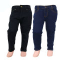 Pack Of 2 Basic Denim Jeans Pants For Boys. 