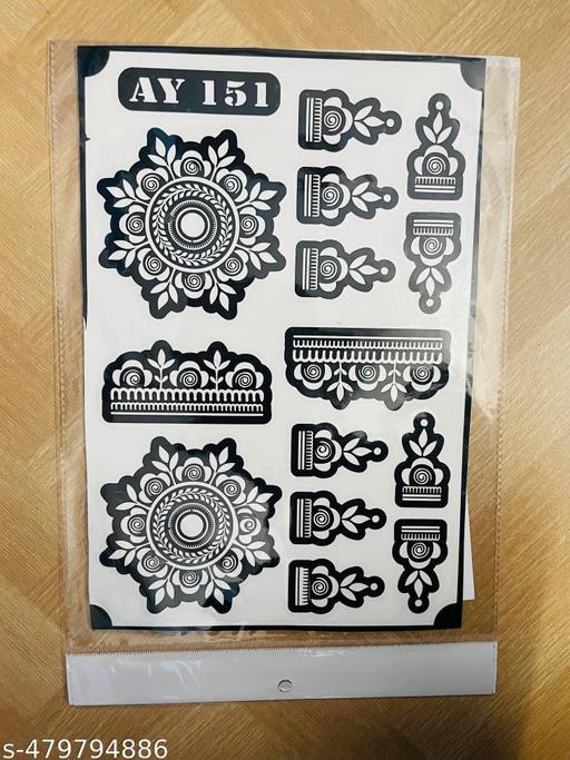 arabic bridle henna Mehandi stencils Hina mehndi designs stickers
