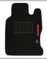 HONDA CIVIC 2009-2012 CARPET CAR FLOOR MAT | GENUINE FITTING HIGH QUALITY 034 SIDE LOGO SERIES CAR FLOOR MATS. 