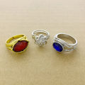LOTR Vilya Nenya Narya Ring Elrond Galadriel Gandalf Fashion Jewelry Fan Gift High Quality. 