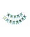Happy Birthday decoration Set, Golden Birthday theme For (Boys & Girls) Foil Curtain, Blue, White and Golden Party Latex Balloons, Birthday Banner, Birthday accessories.. 
