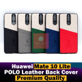 Huawei Mate 10 Lite Soft Case Hybrid TPU Leather Back Cover Mate 10 Lite Case For Boys. 