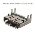 New HDMI Port Display Socket Interface Connector Socket Replacement Parts For PS4. 