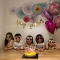 Fashion Christmas Triangle Oval Green Rose Contrast Color Roy Purdy Sunglasses Stage Hip Hop Party Glasses UV400 Party Supplies. 