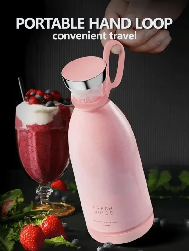 Portable and Electric Blender Bottle Juicer for