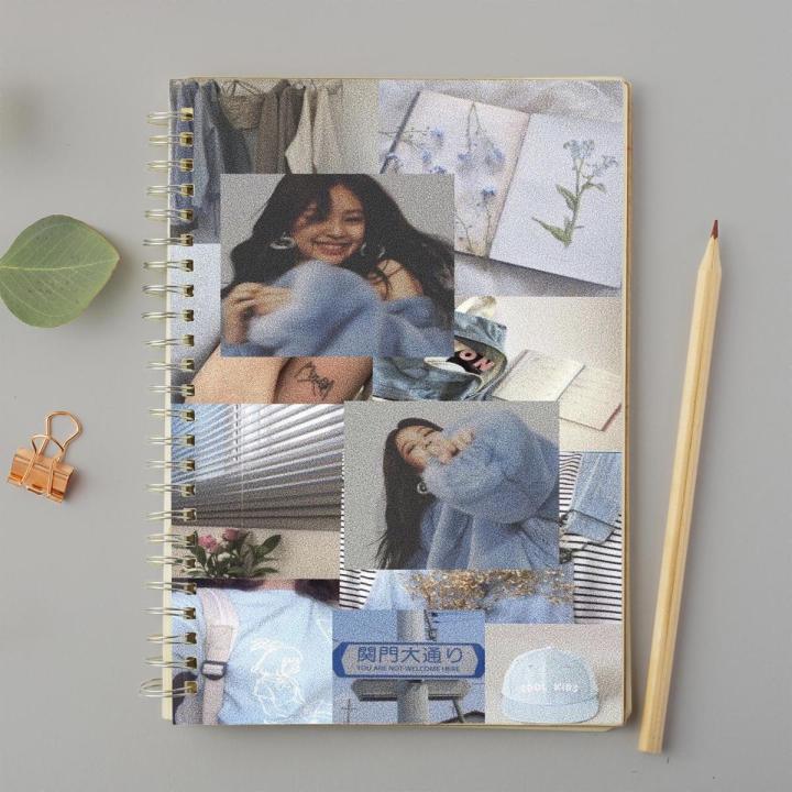 Black Pink-A4 & A5 Spiral Notebook