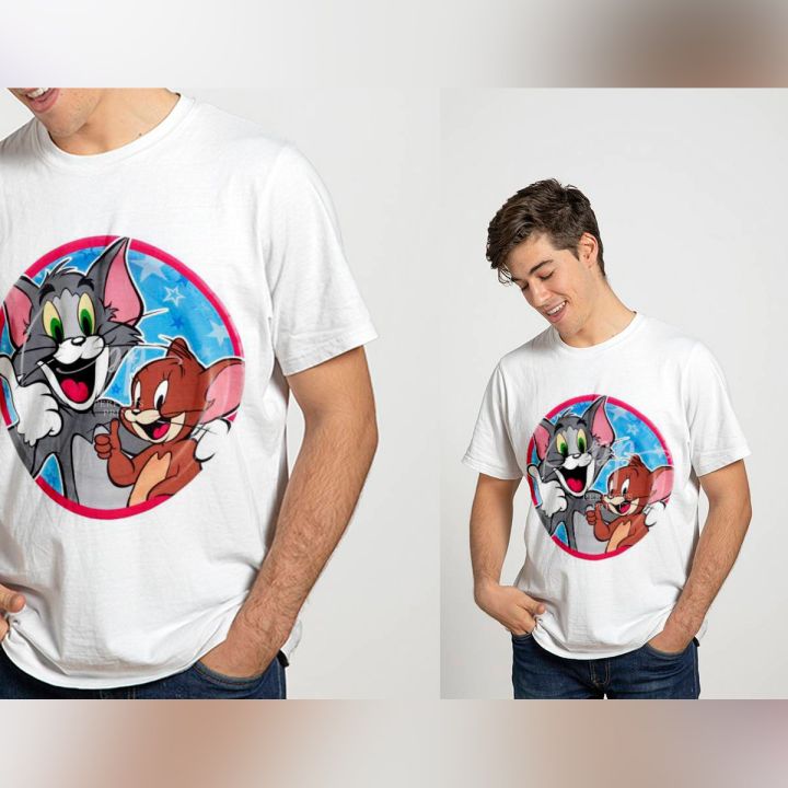 Cartoon%20T%20Shirt%20Tom%20&%20Jerry%20T%20Shirt%20(Quality%20Print)%20-%20Image%202