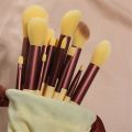 WANTER 13 Pcs Makeup Brush Set Soft hair Loose Powder Eyeshadow Concealer Contour Eyeliner brush Foundation Beauty Cosmetic tools. 