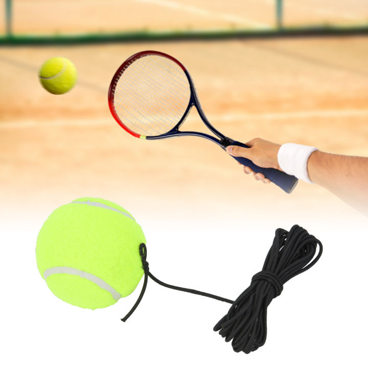 Tennis Ball Tennis Be ner Training Ball with 4M Elastic Rubber String For Single Practice