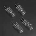QUANBU 20Pcs 220V 35W G5, 3 Pin Power Supply Dual Halogen Bulb Warm White. 