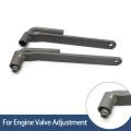 Universal Motorcycle Engine Valve Adjustment Tool Valve Screw Wrench 8mm 9mm 10mm Feeler Gauge. 