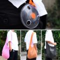 1 Piece Shoulder Shopping Bag Portable shopping Bag Roll Up In Small Case Magic Box Mini Cross body Folding Pouch Travel Portable Handbag. 