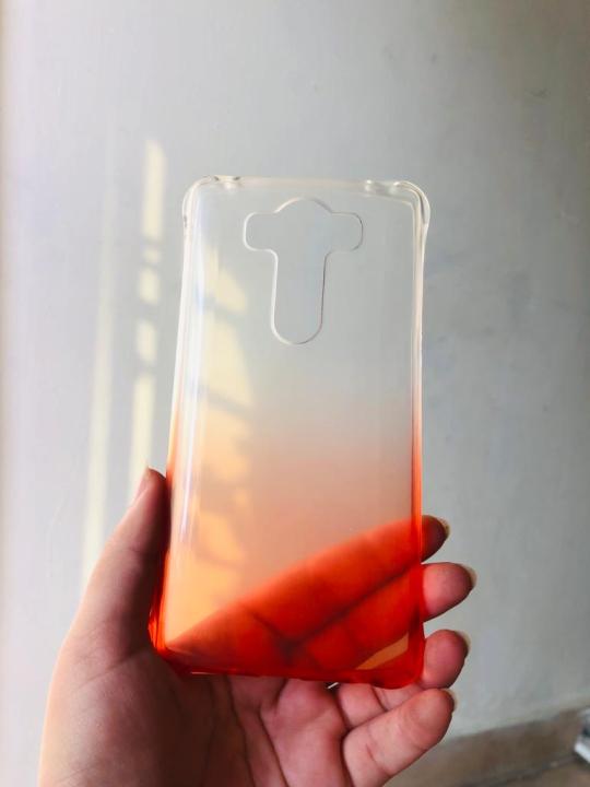 LG V10 Double shaded Transparent Phone case protective waterproof design back cover case