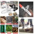 Chain Saw Blade Converter 11.5” for Angle Grinder 4” To Electric Chain Saw Adapter. 