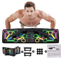 Complete 9-in-1 Push-Up Rack Board: Your Ultimate Fitness Workout System. 