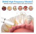 PEICON Intelligent Ultrasonic Electric Tooth Scaler Cleaner Tool Kit Set Dental Tarter Teeth Cleaning Machine Tartar Plaque Calculus Remover Coffee Stains with Led Screen USB Rechargeable. 