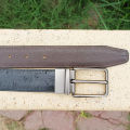 Double Sided Dotted Formal Men's Leather Belt. 