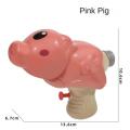 Dinosaur Water Gun Push Type Mini Beach Toy Cartoon Water Gun Water Gun Toy Anti-collision Portable Push Water Gun Bath Toys. 