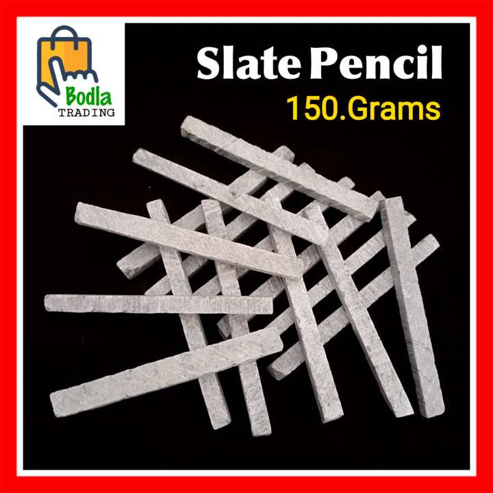 Slate Pencil, Slate Chalk 150 Gram Pack