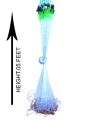 Ready-Made Soil Sinker Fishing Net – 50MD – 50/100 Feet – 2.5" & 3" Mesh. 