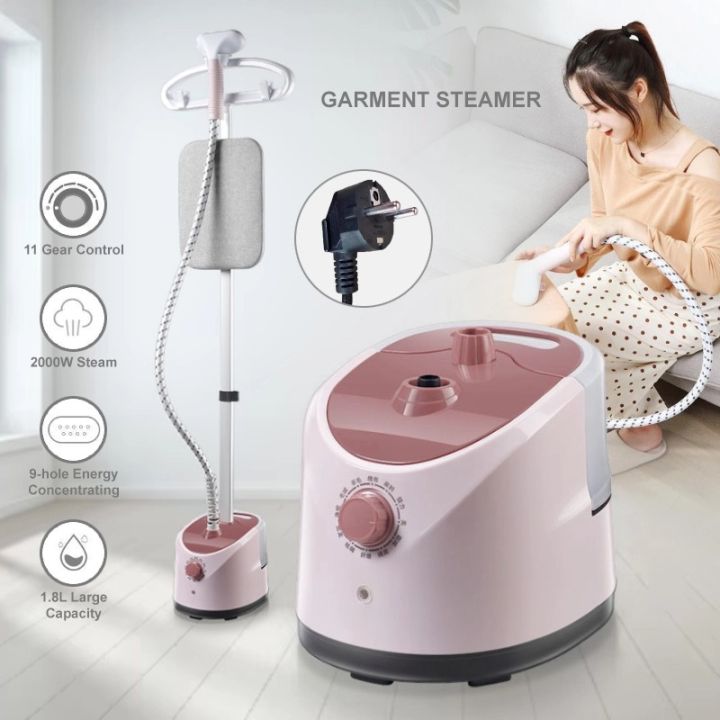 Standing%20Steam%20Iron%20Full%20Size%20Garment%20Steam%20for%20Clothes%201.8L%20Water%20Tank%202000W%20Electric%20Iron%20Hanging%20Ironing%20Machine,%20with%20Height%20Adjustable%20table%20board%20Ironing%20for%20Home%20and%20Business%20Use,%20Wool,%20cotton,%20Fancy,%20velvet,%20shifon,%20nylon%20male%20&%20female%20clothes%20-%20Image%205