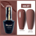 KWEEN PRO 15ML Gel Polish Nude Pink pastel Color Series Nail Art DIY Semi Permanent Soak Off UV Gel Manicure Polish Varnish Fine quality Professional Gel polish. 