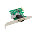 Expansion Card ST328 PCIe X1 AX99100 1S DB-9 Pin RS232 Industrial COM Port Multi-Function Convenient Expansion Card Durable Easy to Use. 