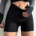 【Happytree】 Push Up Yoga Shorts High Waist Seamless Leggings Gym Tights Workout Shorts Fitness Running Yoga Pants Fitness Sports Leggings. 