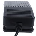 2X AC 250V 10A SPDT NO NC Antislip Plastic Momentary Foot Pedal Switch Black. 