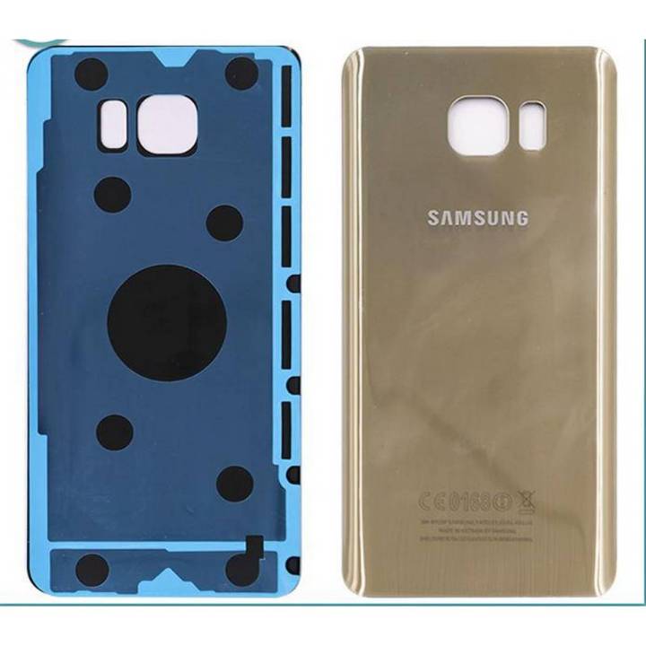 Samsung Note 5 Case Rear Door Housing CoverBack Glass BatteryCoverPanel Replacement For Galaxy Note 5 - Golden