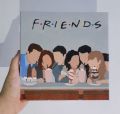 Friends themed canvas painting. 