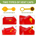 Gas Can Spout Replacement Gas Can Nozzlet Gas Can Spout Set with Flexible Nozzles, Thicker Gasket. 