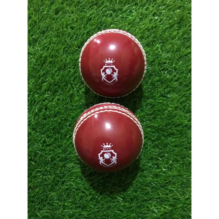 Pack of 2 Two Soft Cricket Tape Ball Stitched Indoor PVC Soft Cricket Training Ball from Royal Cricket Ball Industries