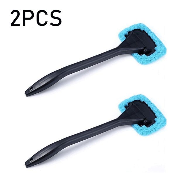 Car Window Cleaner Brush Kit Windshield Cleaning Tool Car Inside Interior Washer Auto Glass Dust Wiper Car Clean Accessories