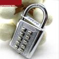 2 Pieces Digit Combination Padlock Push Password Lock for GYM Locker Drawer Cabinet Door DIY Hardware. 