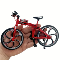 Folding bicycle lightweight compact portable durable adjustable efficient convenient versatile sleek sturdy Toy. 