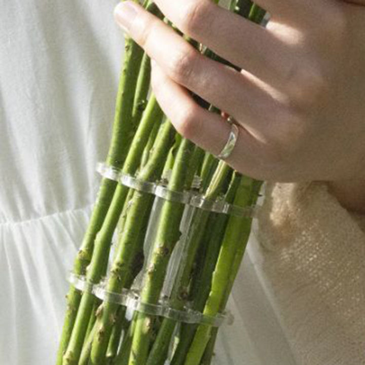 Ikebana Stand 2 Tier Spiral Ikebana Stem Holder for Diy Flower Arrangement Waterproof Vase Stand for Wedding Party Special Occasions Multi Hole Bouquet Twister Rotating Flower Stand