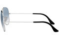 Ray-Ban Aviator Metal Silver Frame Blue Gradient Lenses-RB3025-003/3F-55. 