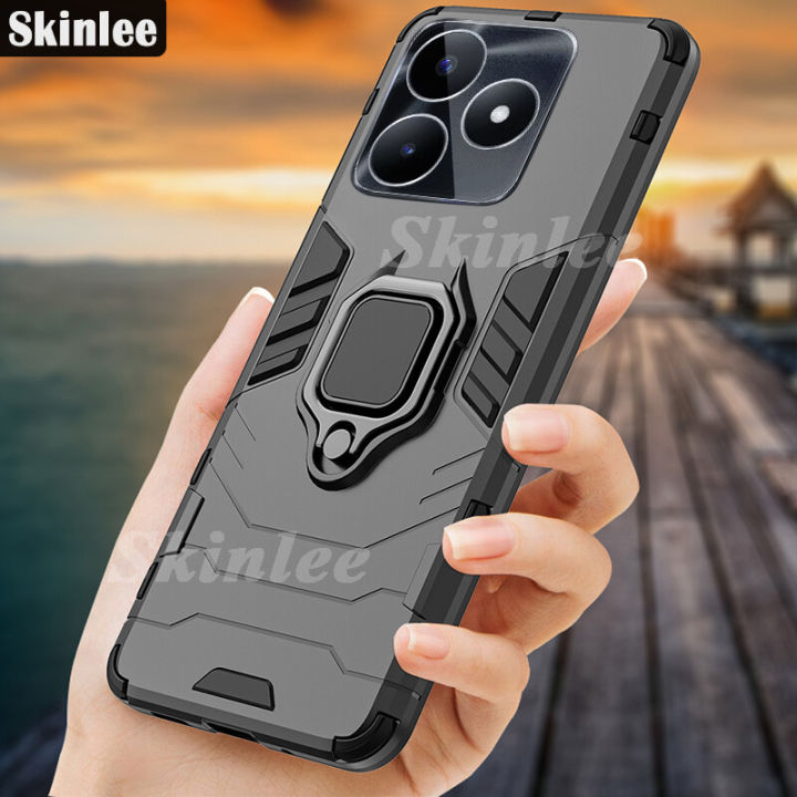 Phone Case for Realme Note 50 Back Cover with Holder Ring Cover Cases Casing Hp for Realme Note 50 Phone Cases