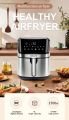 8 L Sokany Healthy Airfr yer SK-ZG-8042 | Electric oven 1700W, Oil free, Temperature control with digital display & multi-functions deep air fryer. 