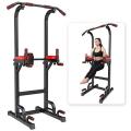 Power Tower Pull Up Bar, Adjustable Height Pull Up & Dip Station Multi-Function Home Gym Strength Training Fitness Workout Station. 
