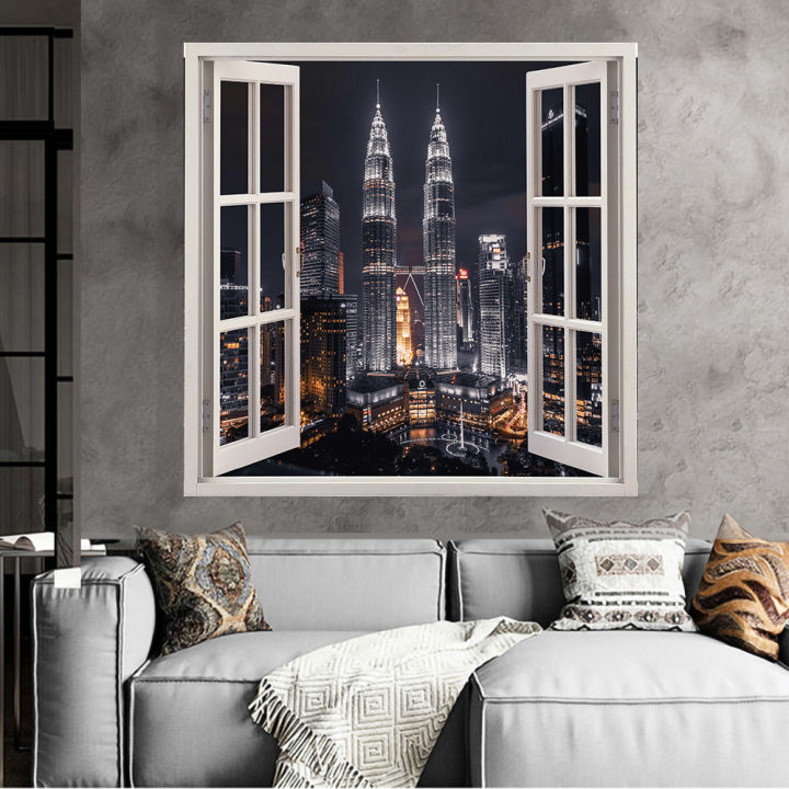 3D%20Window%20View%20Wall%20Sticker,%20Vinyl%20Decal,%20Wallpaper%20for%20Home%20Living%20Room%20Decor%20And%20Office%20Decor%20-%20Image%203