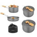 Kingcamp - Camping Cookware Camp Cooking Set. 