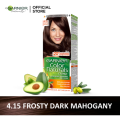 Garnier Color Naturals - 4.15 Frosty Dark Mahogany Hair Color. 