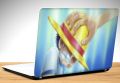 One Piece Monkey D. Luffy, Shanks, anime, yellow, blue Laptop Skin Vinyl Sticker Decal, 12 13 13.3 14 15 15.4 15.6 inch Laptop Skin Sticker Cover Art Decal Protector Fits All Laptops. 