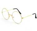 Gold Round Glasses Harry Potter Style For Girls 2024. 