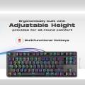 GameStop GS200 FPS Sniper Wired Mechanical Keyboard Outemu Brown Switches 87 Keys - 1000Hz Polling Rate - FPS Sniper. 