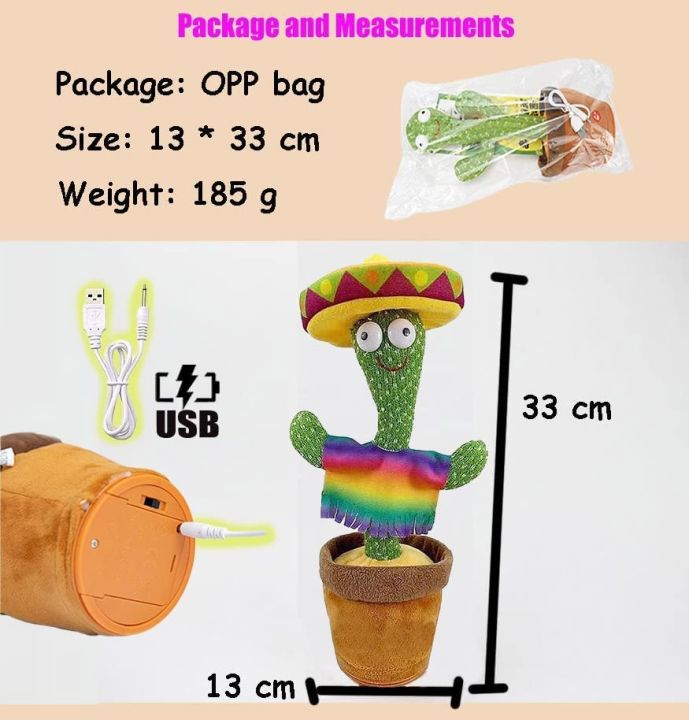 Dancing%20Cactus%20Toy%20with%20Recording%20-%20Rechargable%20/Cell%20Operated%20Plush%20Funny%20Electronic%20Shaking%20Cactus%20Singing%20Dancing%20Cactus%20by%20Foxen%20Twisting%20Cactus%20Cute%20Plush%20Toy%20Education%20Toy%20Plush%20Toy%20with%20Songs%20for%20Children%20Playing%20Birthday%20Gift%20Kids%20Toys%20Foxen%20-%20Image%208